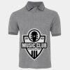 JB's  BIRDS EYE POLO   CHARCOAL - S Thumbnail