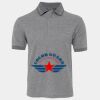 JB's  BIRDS EYE POLO   CHARCOAL - S Thumbnail
