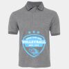JB's  BIRDS EYE POLO   CHARCOAL - S Thumbnail