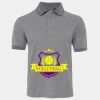 JB's  BIRDS EYE POLO   CHARCOAL - S Thumbnail