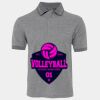 JB's  BIRDS EYE POLO   CHARCOAL - S Thumbnail