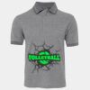 JB's  BIRDS EYE POLO   CHARCOAL - S Thumbnail