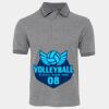 JB's  BIRDS EYE POLO   CHARCOAL - S Thumbnail