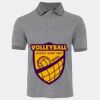 JB's  BIRDS EYE POLO   CHARCOAL - S Thumbnail