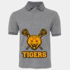 JB's  BIRDS EYE POLO   CHARCOAL - S Thumbnail