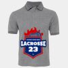 JB's  BIRDS EYE POLO   CHARCOAL - S Thumbnail