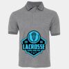JB's  BIRDS EYE POLO   CHARCOAL - S Thumbnail
