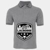 JB's  BIRDS EYE POLO   CHARCOAL - S Thumbnail