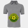JB's  BIRDS EYE POLO   CHARCOAL - S Thumbnail