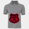 JB's  BIRDS EYE POLO   CHARCOAL - S Thumbnail