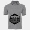 JB's  BIRDS EYE POLO   CHARCOAL - S Thumbnail