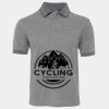 JB's  BIRDS EYE POLO   CHARCOAL - S Thumbnail