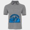 JB's  BIRDS EYE POLO   CHARCOAL - S Thumbnail