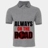 JB's  BIRDS EYE POLO   CHARCOAL - S Thumbnail