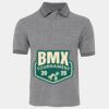 JB's  BIRDS EYE POLO   CHARCOAL - S Thumbnail