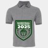 JB's  BIRDS EYE POLO   CHARCOAL - S Thumbnail