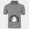 JB's  BIRDS EYE POLO   CHARCOAL - S Thumbnail