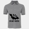 JB's  BIRDS EYE POLO   CHARCOAL - S Thumbnail