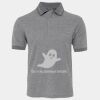 JB's  BIRDS EYE POLO   CHARCOAL - S Thumbnail
