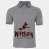 JB's  BIRDS EYE POLO   CHARCOAL - S Thumbnail