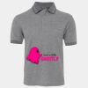 JB's  BIRDS EYE POLO   CHARCOAL - S Thumbnail