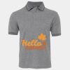 JB's  BIRDS EYE POLO   CHARCOAL - S Thumbnail