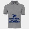 JB's  BIRDS EYE POLO   CHARCOAL - S Thumbnail