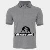 JB's  BIRDS EYE POLO   CHARCOAL - S Thumbnail