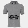 JB's  BIRDS EYE POLO   CHARCOAL - S Thumbnail