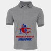 JB's  BIRDS EYE POLO   CHARCOAL - S Thumbnail