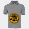 JB's  BIRDS EYE POLO   CHARCOAL - S Thumbnail