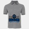 JB's  BIRDS EYE POLO   CHARCOAL - S Thumbnail