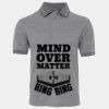 JB's  BIRDS EYE POLO   CHARCOAL - S Thumbnail