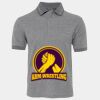 JB's  BIRDS EYE POLO   CHARCOAL - S Thumbnail