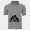 JB's  BIRDS EYE POLO   CHARCOAL - S Thumbnail