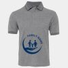 JB's  BIRDS EYE POLO   CHARCOAL - S Thumbnail