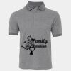 JB's  BIRDS EYE POLO   CHARCOAL - S Thumbnail