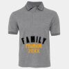 JB's  BIRDS EYE POLO   CHARCOAL - S Thumbnail