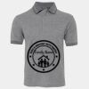 JB's  BIRDS EYE POLO   CHARCOAL - S Thumbnail