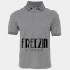 JB's  BIRDS EYE POLO   CHARCOAL - S Thumbnail