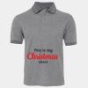 JB's  BIRDS EYE POLO   CHARCOAL - S Thumbnail
