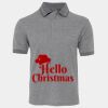 JB's  BIRDS EYE POLO   CHARCOAL - S Thumbnail