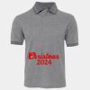 JB's  BIRDS EYE POLO   CHARCOAL - S Thumbnail