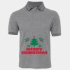 JB's  BIRDS EYE POLO   CHARCOAL - S Thumbnail