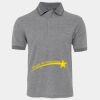JB's  BIRDS EYE POLO   CHARCOAL - S Thumbnail