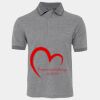 JB's  BIRDS EYE POLO   CHARCOAL - S Thumbnail