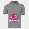JB's  BIRDS EYE POLO   CHARCOAL - S Thumbnail