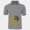 JB's  BIRDS EYE POLO   CHARCOAL - S Thumbnail