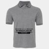 JB's  BIRDS EYE POLO   CHARCOAL - S Thumbnail