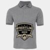 JB's  BIRDS EYE POLO   CHARCOAL - S Thumbnail